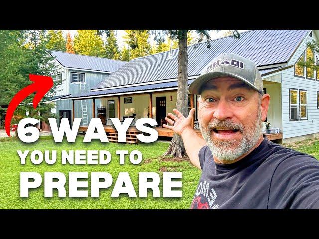 How to PREPARE Your House to LIVE OFF-GRID