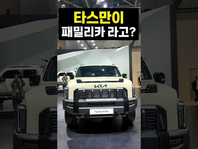 기아 타스만 패밀리카로 비추하는 이유
