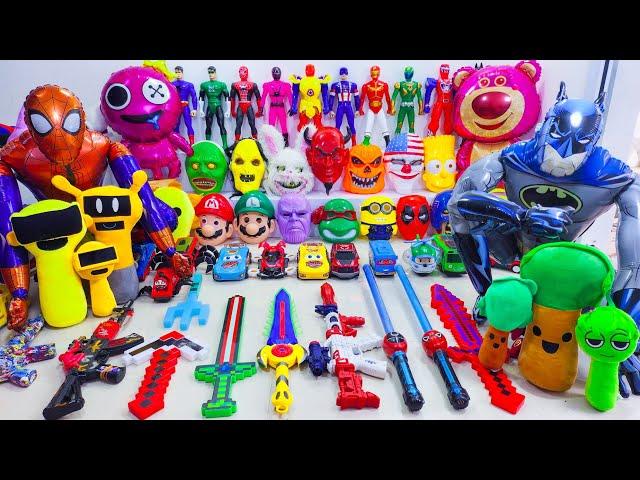 Marvel's Spider-Man series Unboxing, Spider-Man action dolls, glowing Spider-Man electric toy gun
