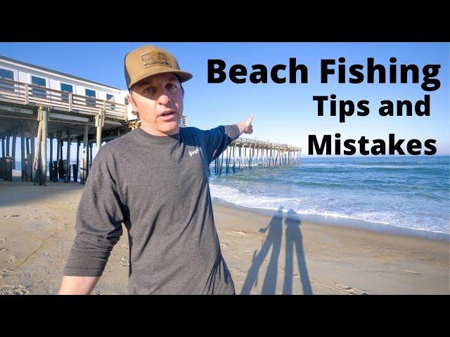 Top 5 BEACH FISHING TIPS and Mistakes - HOW TO CATCH FISH IN THE SURF