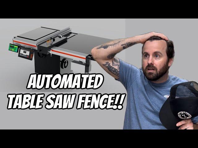 TigerFence (automated fence for the SawStop)