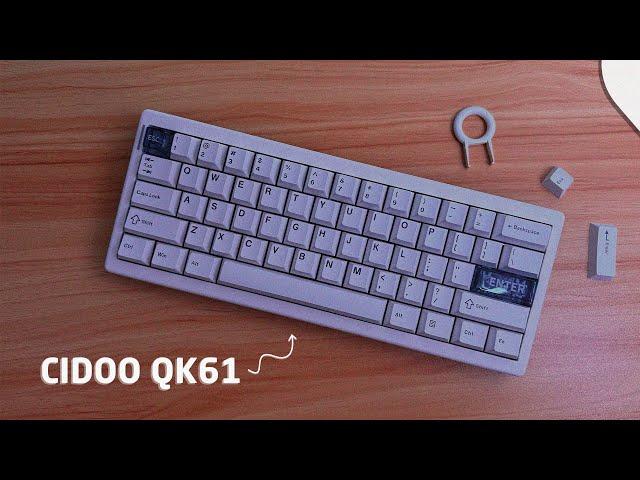 Обзор CIDOO QK61 — Минимализм и Стиль! ️