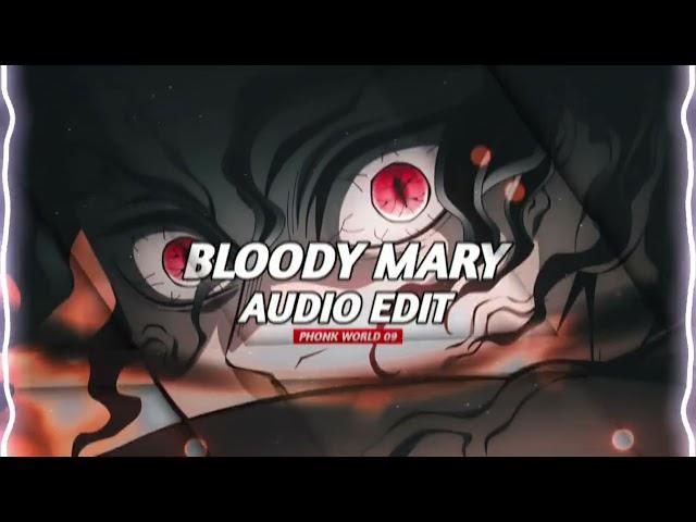 bloody mary - instrumental (slowed + reverb) lady gaga [edit audio]