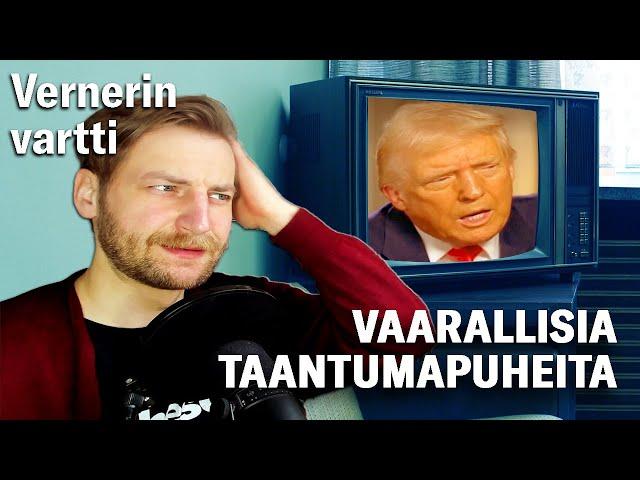 Trumpilta vaarallisia taantumapuheita | Vernerin Vartti