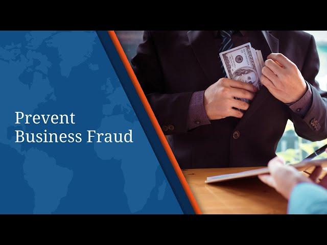 Prevent Small Business Fraud