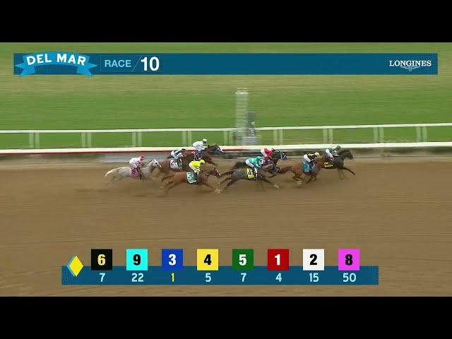 Mixto wins the FanDuel Racing Pacific Classic (GI) race 10 at Del Mar 8/31/24