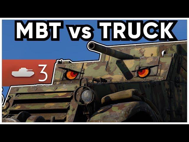 WWII Truck Beats Modern Tanks