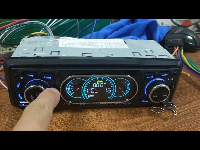 SWM 8809 1 DIN Car MP3 Player MP3 / Built-in Bluetooth MicroUSB