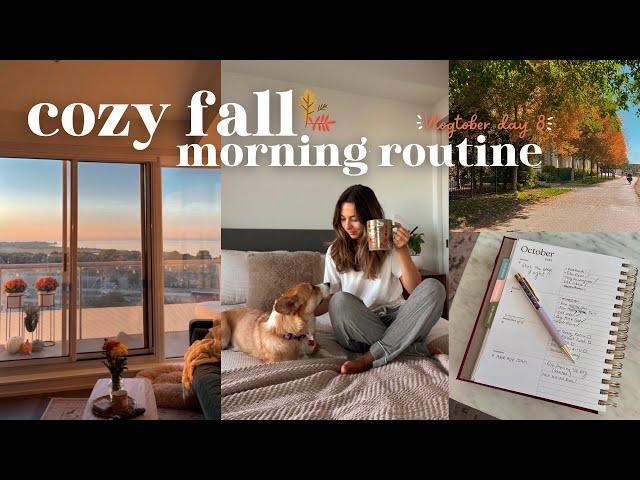My Cozy Fall Morning Routine 2022 [7AM]  VLOGTOBER
