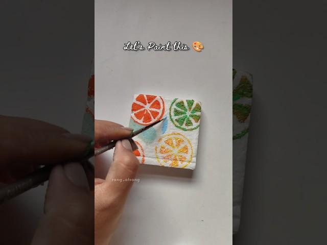 Painting on Random things  Easy Painting #shortvideo #rang_atrang #shortviral #craft #diy #painting