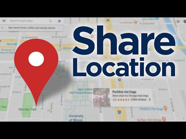 Google Maps - How to Share Location