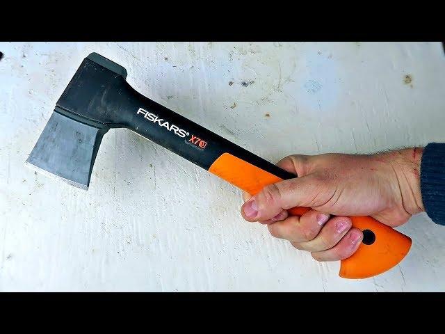 Testing Fiskars X7 14 Inch Hatchet