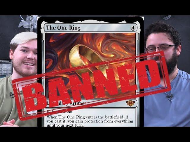 One Ring Ban Situation is Crazy