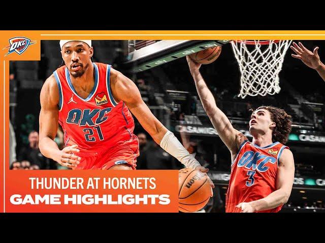 OKC Thunder at Charlotte Hornets | Game Highlights | April 7, 2024