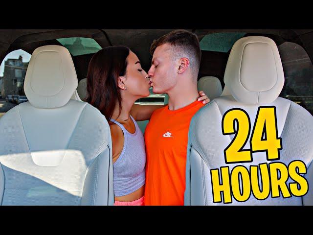 LIVING IN OUR CAR FOR 24 HOURS! *OVERNIGHT CHALLENGE*