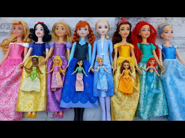 120 Minutes Satisfying with Unboxing  Disney Princesses Set,  Dress Up Toys ASMR | Review Toys