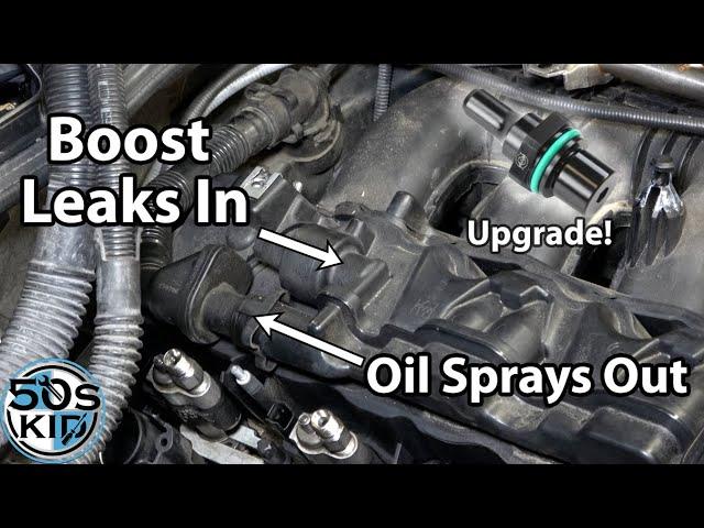 Oil in your charge pipe? Here's the solution! - BMW E90 PCV Valve Upgrade