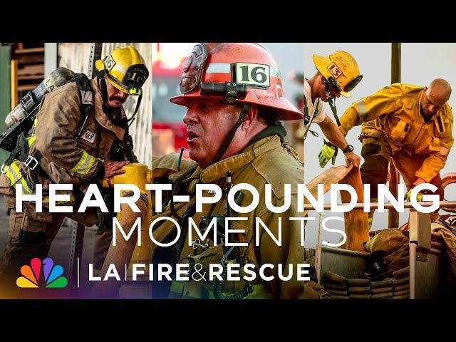 Top Heart-Pounding Moments | LA Fire & Rescue | NBC