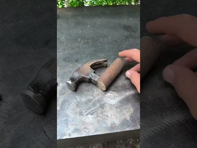 creative work creating crafts from broken hammers and tools #shorts #skills #walding #art