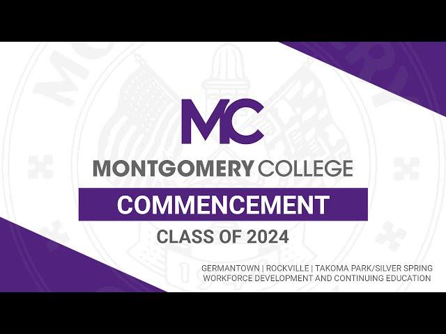 Montgomery College Commencement 2024