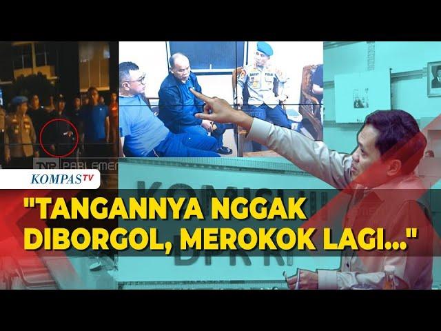 Komisi III DPR Perlihatkan Sosok Pelaku Penembakan Kasat Reskrim Solok: Tangannya Nggak Diborgol!