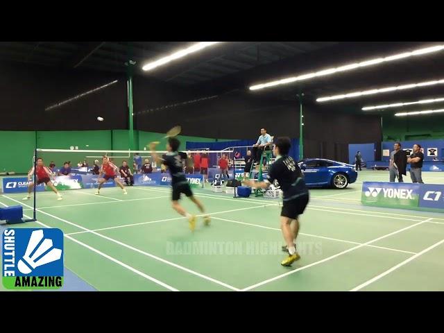 Turn on your sound | Takuro Hoki/ Yugo Kobayashi vs Adrian Liu/ Derrick Ng | Shuttle Amazing