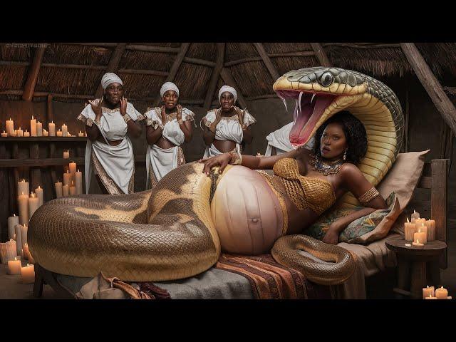 They Never Knew She Was a SNAKE Until She Was About to Give BIRTH #AfricanTale #Tales #Folks