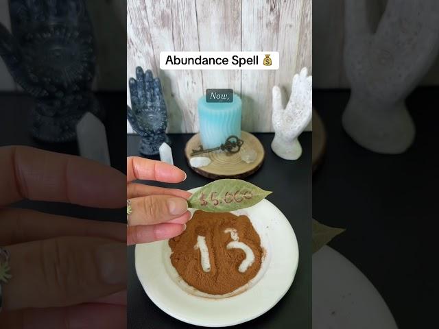 Abundance Spell for Friday the 13th