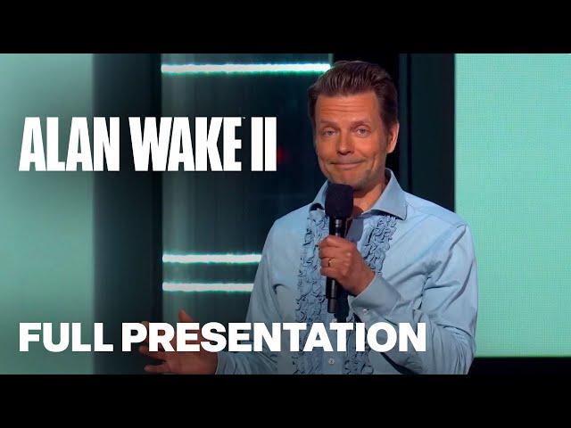 Sam Lake Alan Wake II Presentation | Summer Game Fest 2024