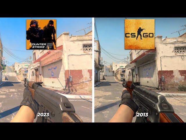 CS2 vs CS:GO - Details and Physics Comparison