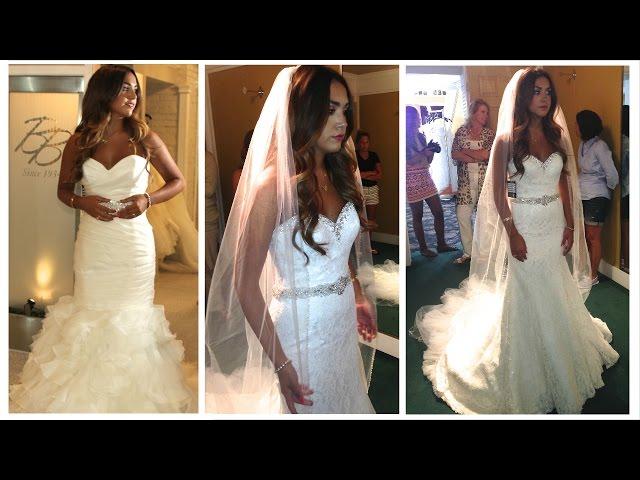 Come WEDDING DRESS Shopping with Me! + Tips for Brides! | ALEXANDREA GARZA