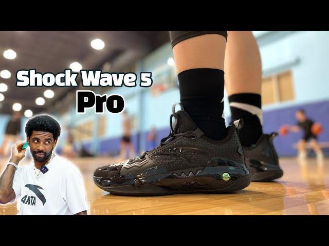 Here’s the Actual Kyrie Shoe… Anta Shock Wave 5 PRO