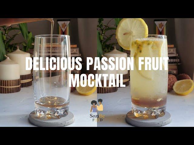 Passion Fruit Drink | How to make a Granadilla Mocktail | Easy Spring Recipe