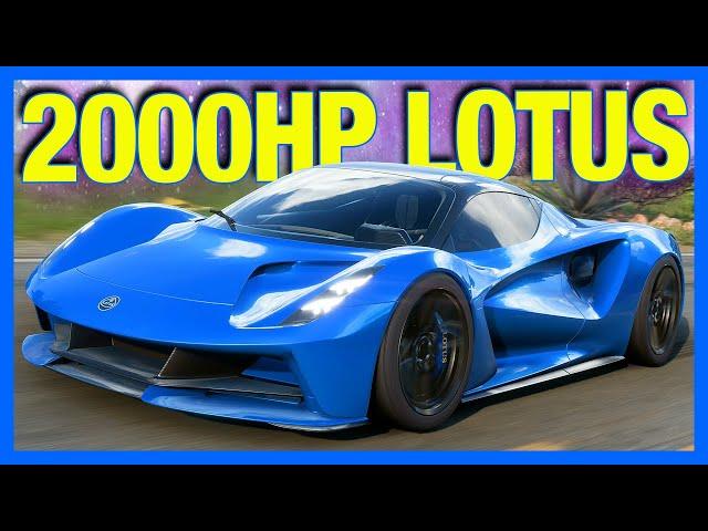 Forza Horizon 5 : 2000 Horsepower Lotus Evija!! (FH5 Lotus Evija Test Drive)