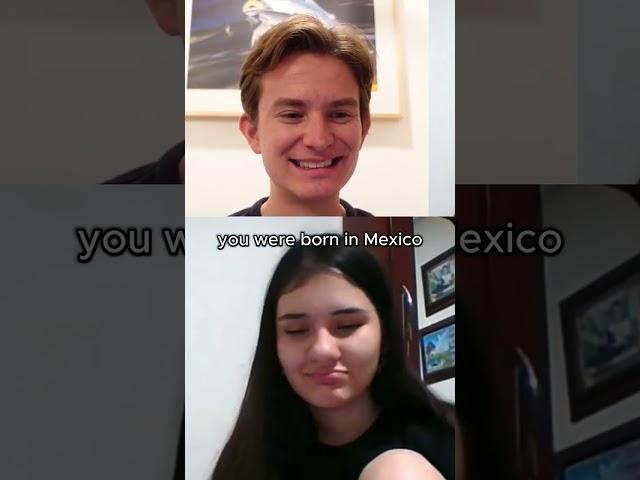 She didn't believe I was from the US because I spoke perfect Spanish!