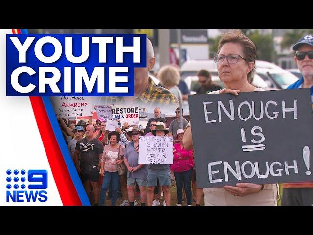 Queenslanders fed up and demanding action on youth crime crisis | 9 News Australia