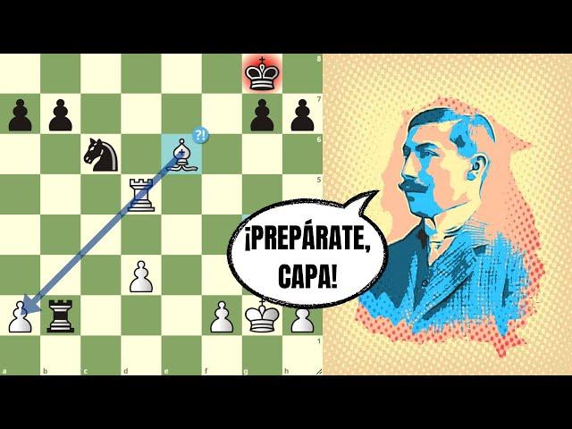 ¡UNA BATALLA LEGENDARIA! : Rubinstein vs Capablanca (San Sebastián, 1911)