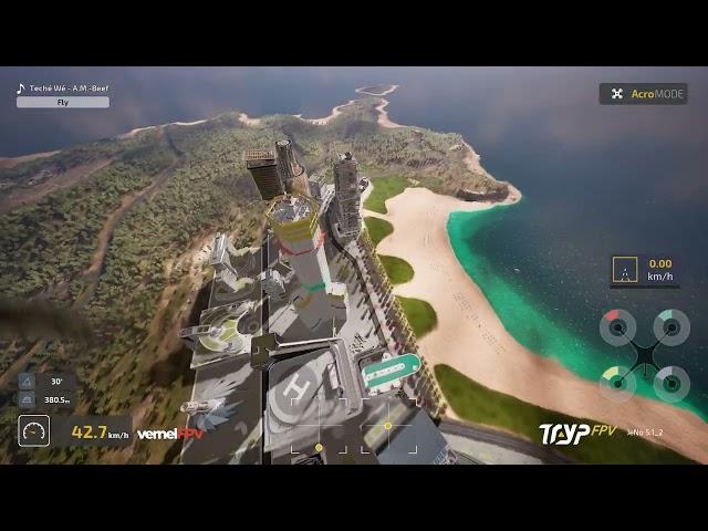 TRYP FPV Simulator San Carlo Map