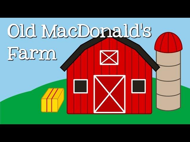 Old MacDonald's Farm Music Video for Children - FreeSchool Early Birds