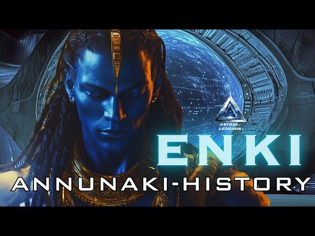 Enki: The Alien Who Engineered Humanity | Annunaki History Unveiled | Astral Legends