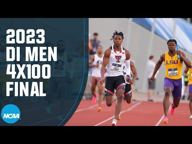 Men's 4x100m - 2023 NCAA outdoor track and field championships