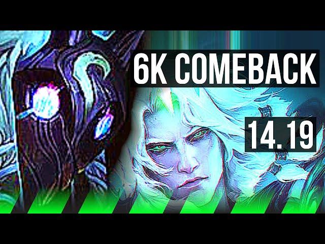 KINDRED vs VIEGO (JGL) | 6k comeback | EUW Master | 14.19