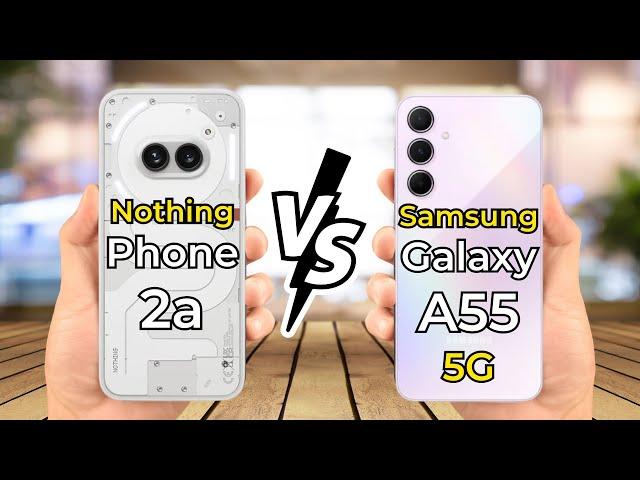 Samsung Galaxy A55 5G Vs NothingPhone2a || Specs Review || Mr Compare