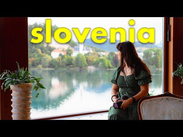 Slovenia Vlog | BEST Restaurant in Slovenia, Lake Bled & boat FAIL ️