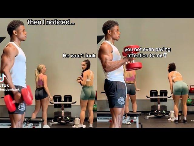 Man IGNORES Attention Seeking Gym Girls