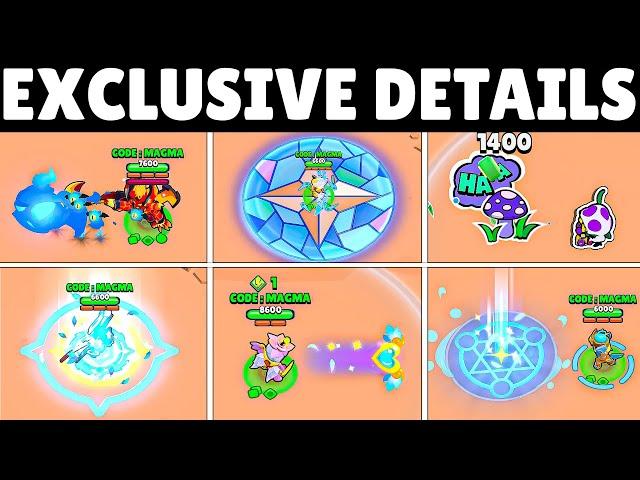 All new Skins Attack & Super Animations Details in Brawl Stars : New October 2024 Update !