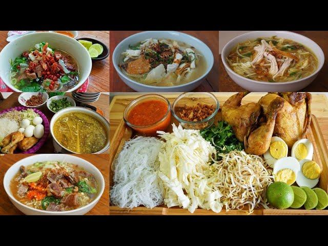 6 IDE MASAKAN SOTO AYAM/DAGING ENAK DAN MUDAH | SELURUH KELUARGA MENYUKAINYA