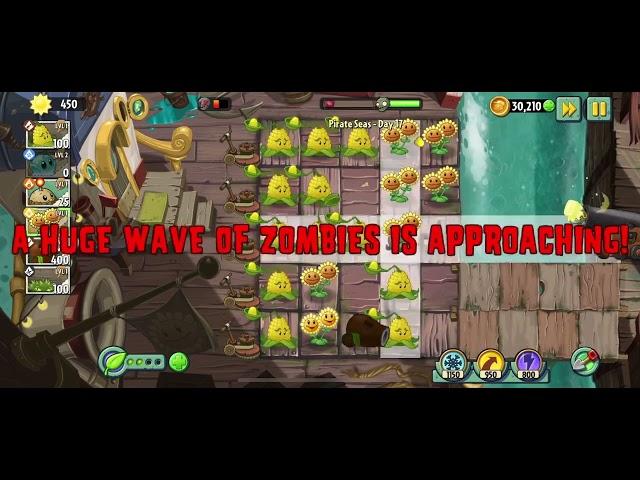 PvZ 2 | Pirate Seas | Day 17 | 2022