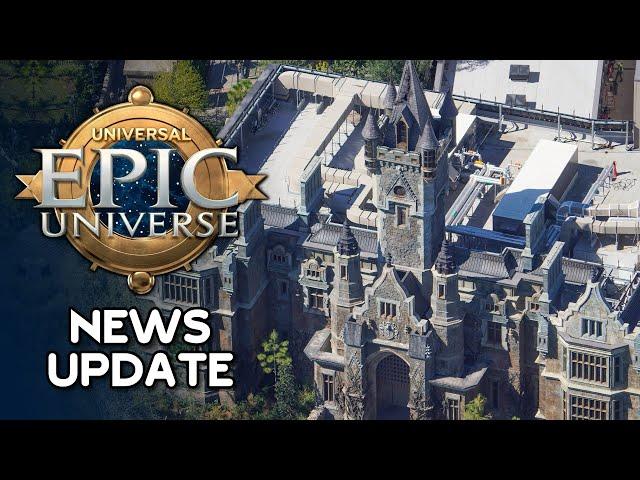 Universal Epic Universe News Mega Update — MONSTERS ANIMATRONICS, CAROUSEL SEATING, & NEW PERMITS